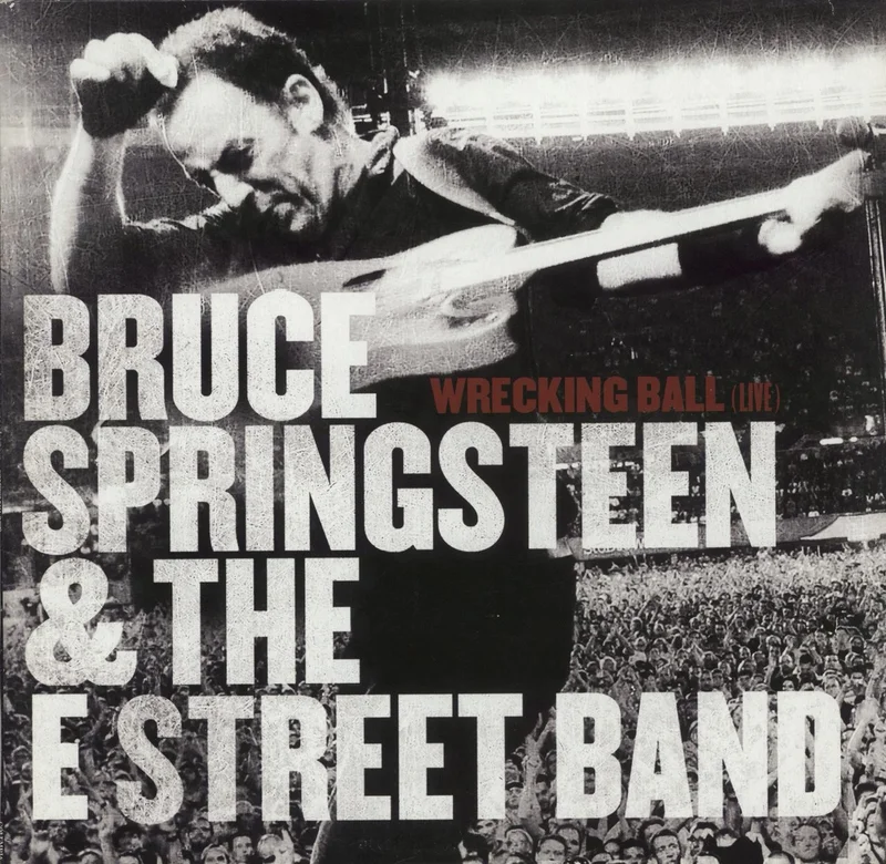 Bruce Springsteen Wrecking Ball (Live) - RSD10 - Promo sticker UK 10" vinyl