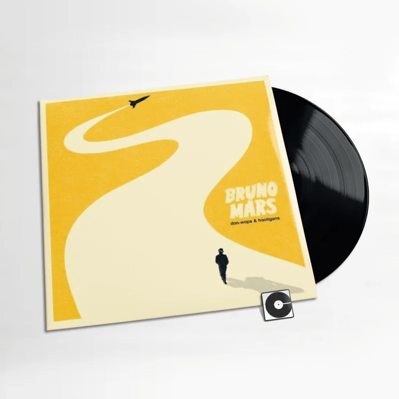 Bruno Mars - "Doo-Wops & Hooligans" Black Vinyl
