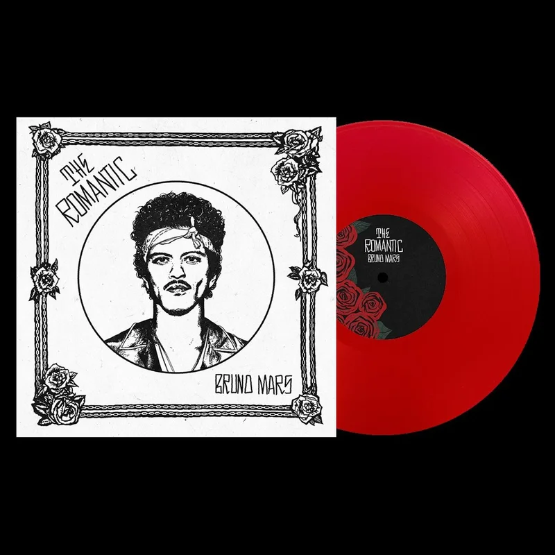 Bruno Mars The Romantic - Translucent Red Vinyl - Sealed UK Vinyl LP