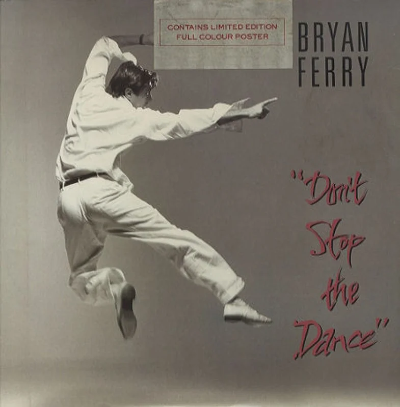 Bryan Ferry Don't Stop The Dance + Poster UK 12" vinyl