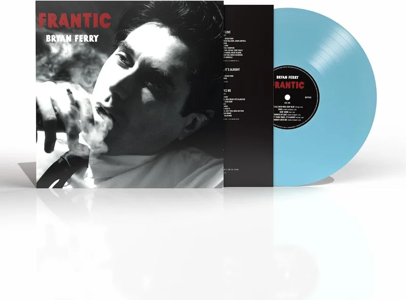 Bryan Ferry Frantic - Blue Vinyl - Sealed UK Vinyl LP