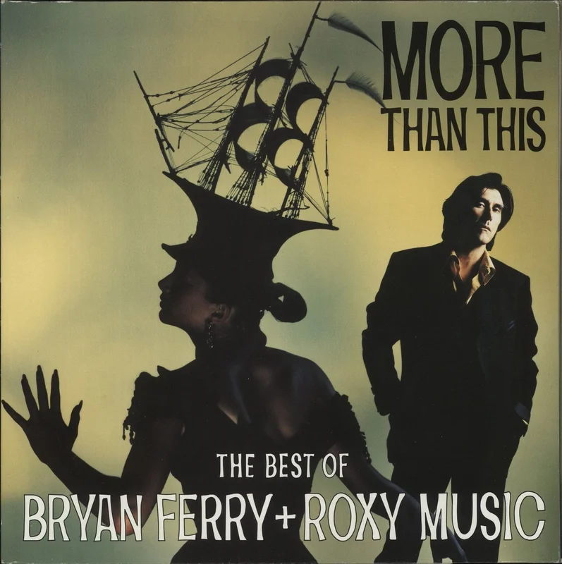 Bryan Ferry More Than This - The Best Of Brian Ferry & Roxy Music - Promo sticker UK 2-LP vinyl set