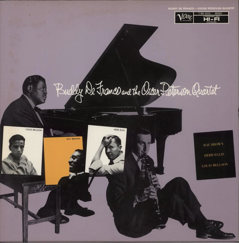 Buddy De Franco & Oscar Peterson And The Oscar Peterson Quartet Japanese Vinyl LP