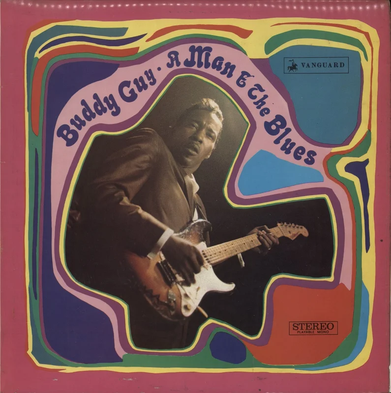 Buddy Guy A Man & The Blues UK Vinyl LP