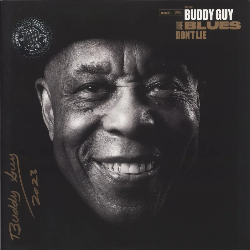 Buddy Guy The Blues Don't Lie - Autographed US 2-LP vinyl set