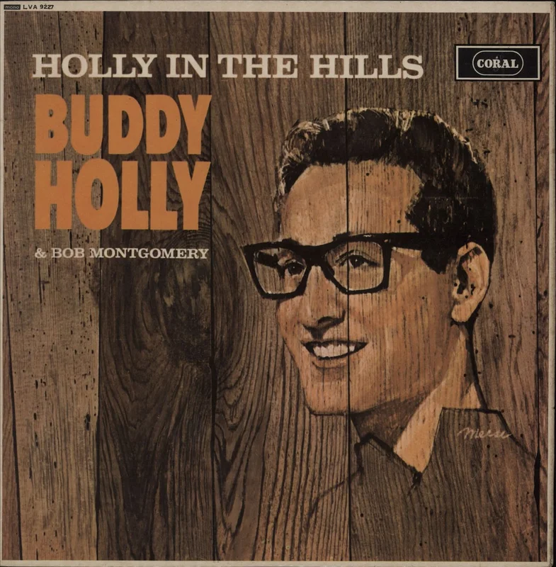 Buddy Holly Holly In The Hills - 1st UK Vinyl LP