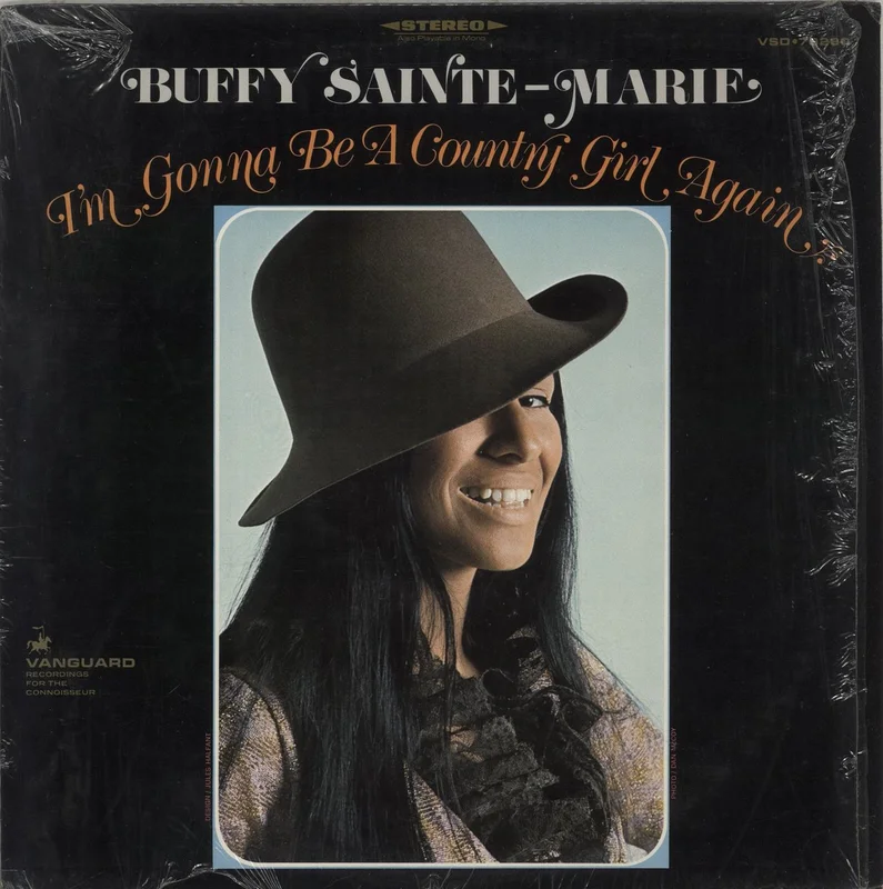 Buffy Sainte-Marie I'm Gonna Be A Country Girl Again US Vinyl LP