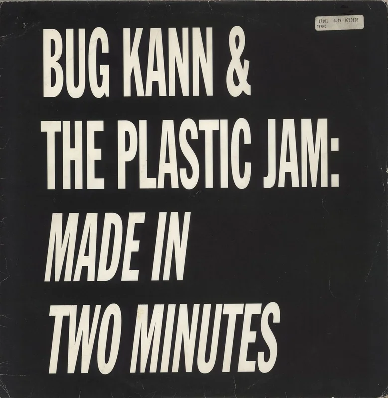 Bug Kann & The Plastic Jam Made In Two Minutes UK 12" vinyl