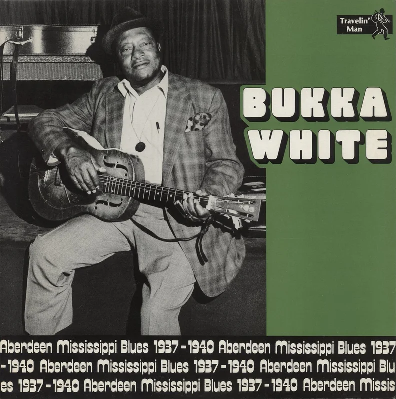 Bukka White Aberdeen Mississippi Blues 1937-1940 UK Vinyl LP