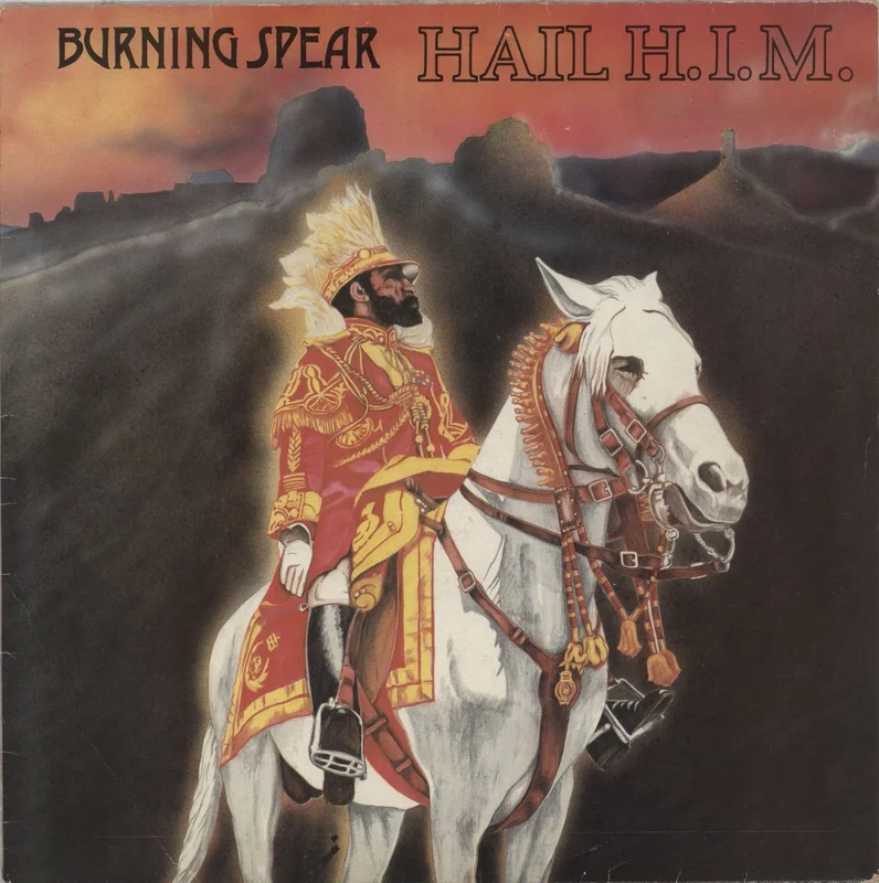Burning Spear Hail H.I.M. - VG UK Vinyl LP