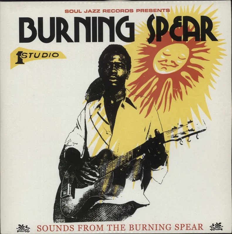 Burning Spear Sounds From The Burning Spear UK 2-LP vinyl set