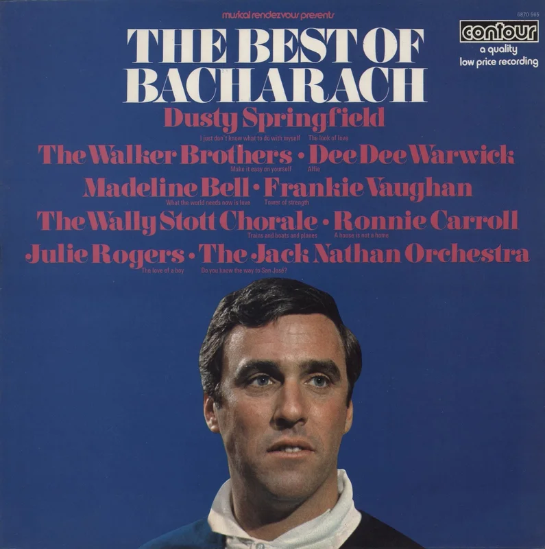 Burt Bacharach The Best Of Bacharach UK Vinyl LP