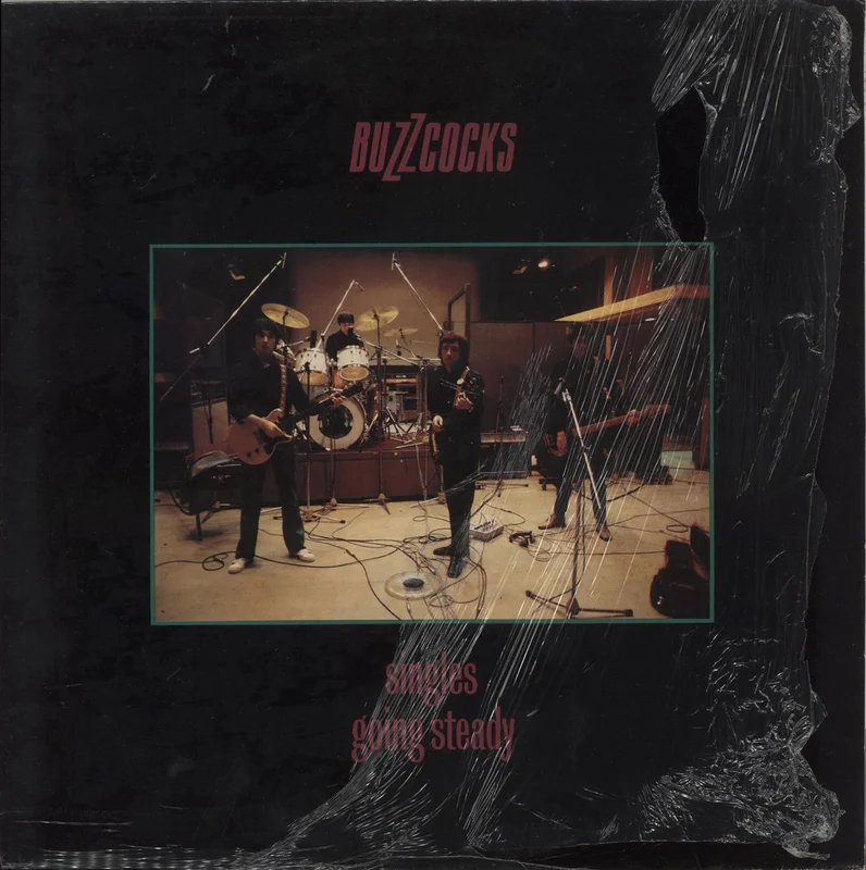 Buzzcocks Singles Going Steady - Shrink UK Vinyl LP