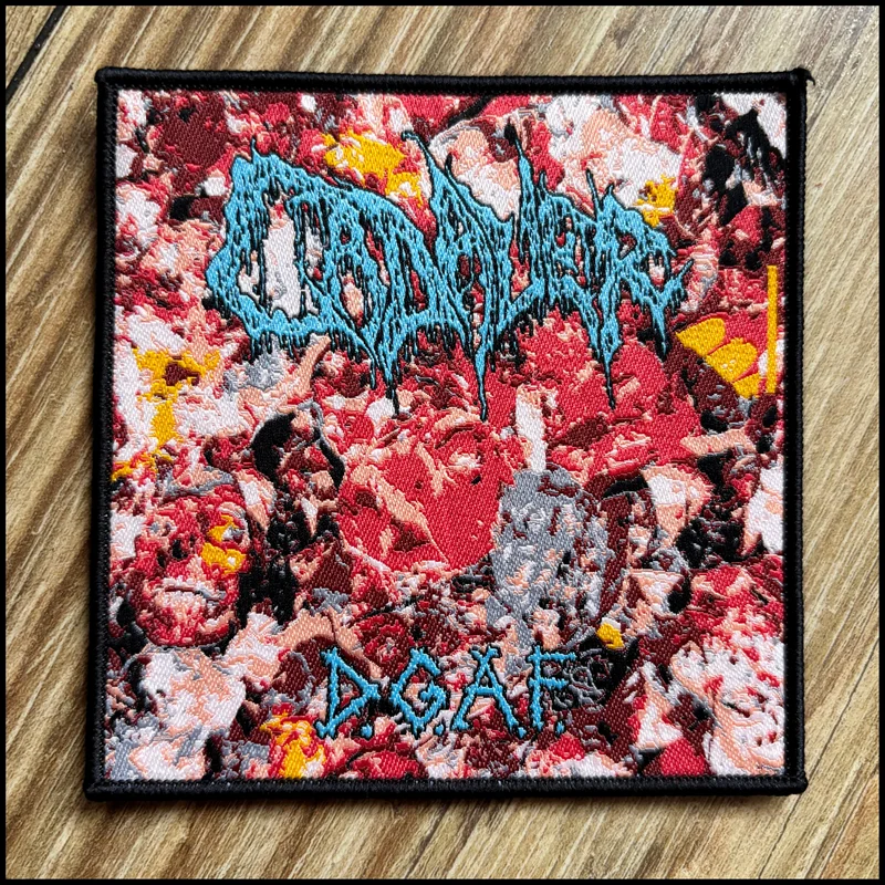 CADAVER: official deluxe/limited D.G.A.F. (Don't Give a Fuck) patch