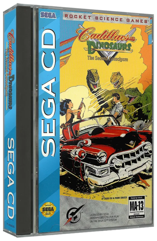 CADILLACS AND DINOSAURS:SECOND CATACLYSM - SEGA CD