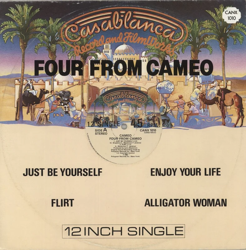 Cameo Four From Cameo UK 12" vinyl