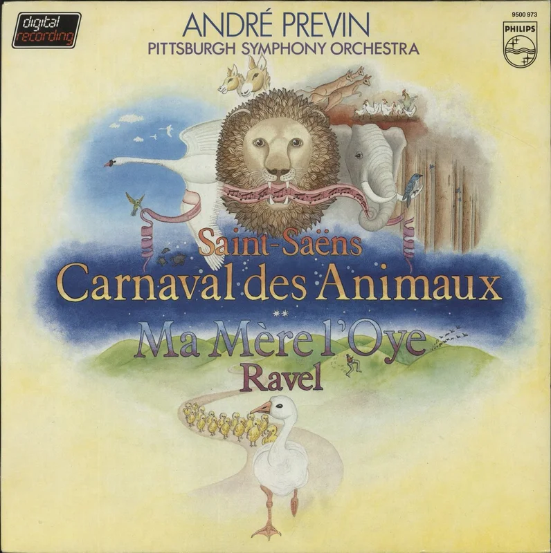 Camille Saint-Sans Saint-Sans: Carnaval Des Animaux / Ma Mre L'Oye Dutch Vinyl LP