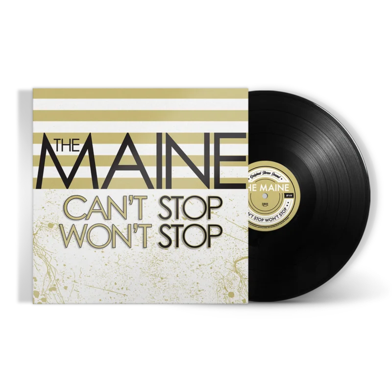 Can't Stop Won't Stop Black LP