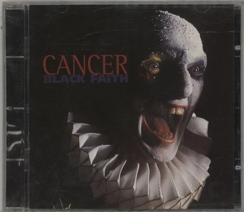 Cancer Black Faith - Promo-Sticker German Promo Vinyl LP