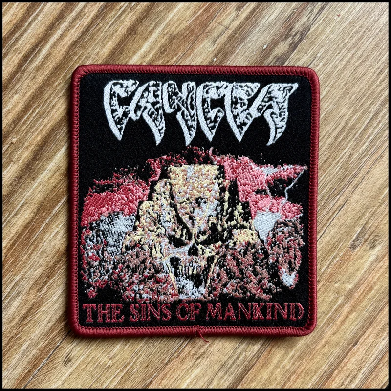 CANCER: official deluxe/limited IN SINS patch Black border patch