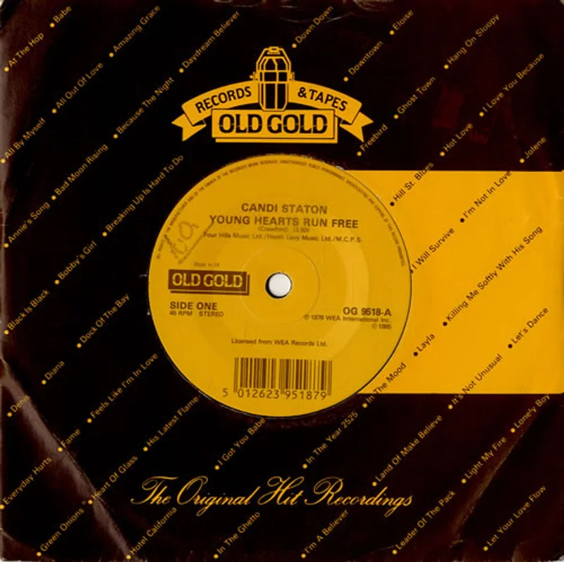 Candi Staton Young Hearts Run Free UK 7" vinyl