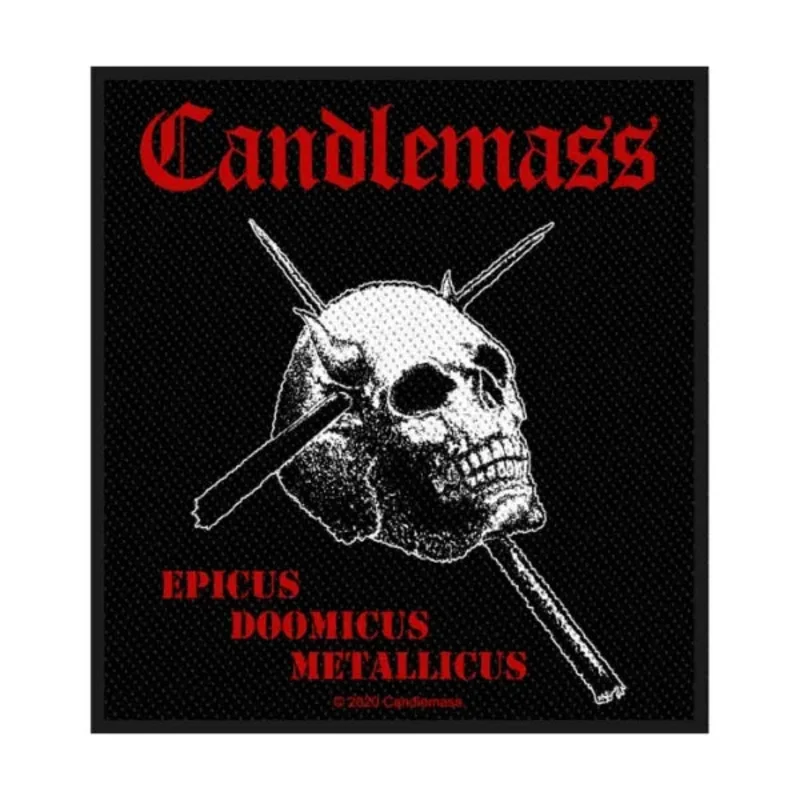 CANDLEMASS: official EPICUS DOOMICUS METALLICUS patch