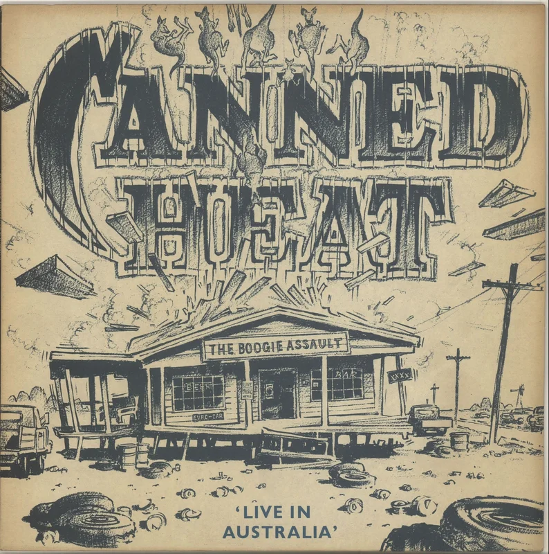 Canned Heat The Boogie Assault 'Live In Australia' UK Vinyl LP