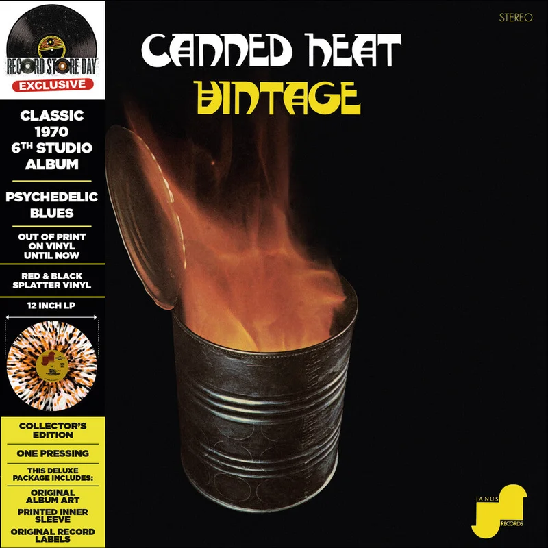 Canned Heat - Vintage (Deluxe Collector's Edition, RSD 2023, Coloured Vinyl)