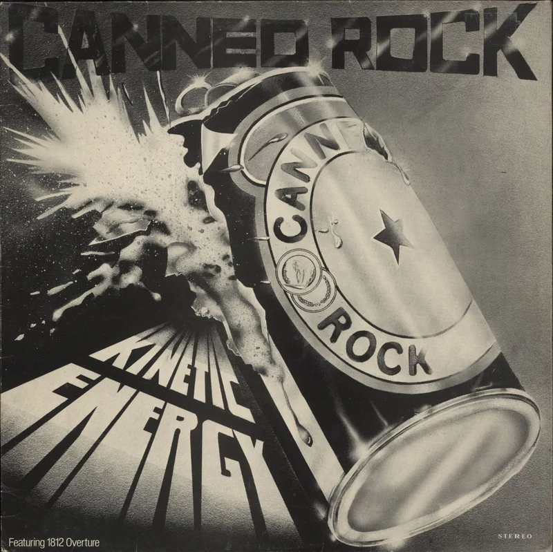 Canned Rock Kinetic Energy UK Vinyl LP