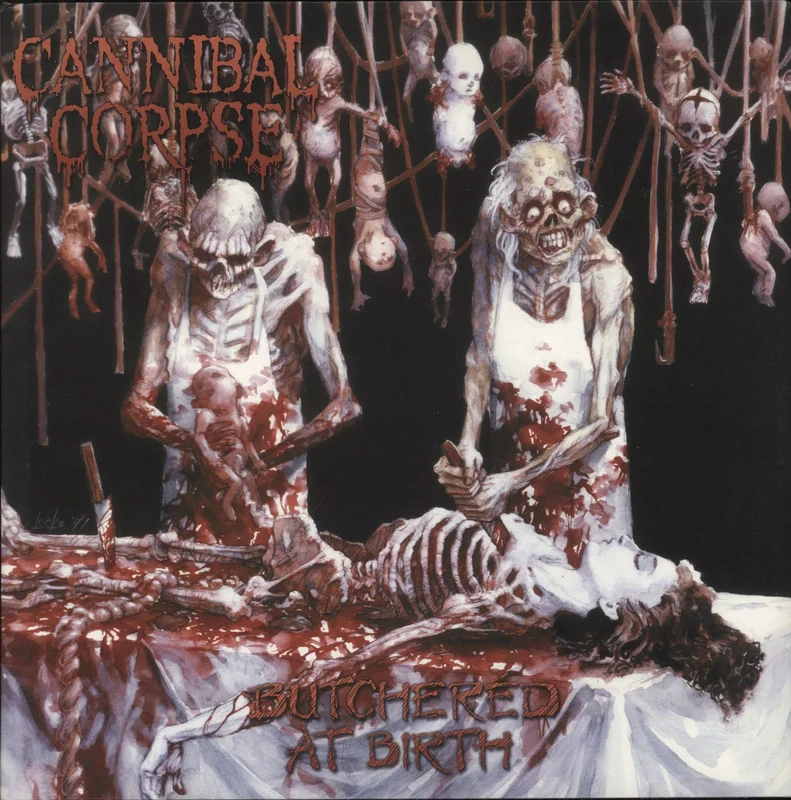 Cannibal Corpse Butchered At Birth US Vinyl LP
