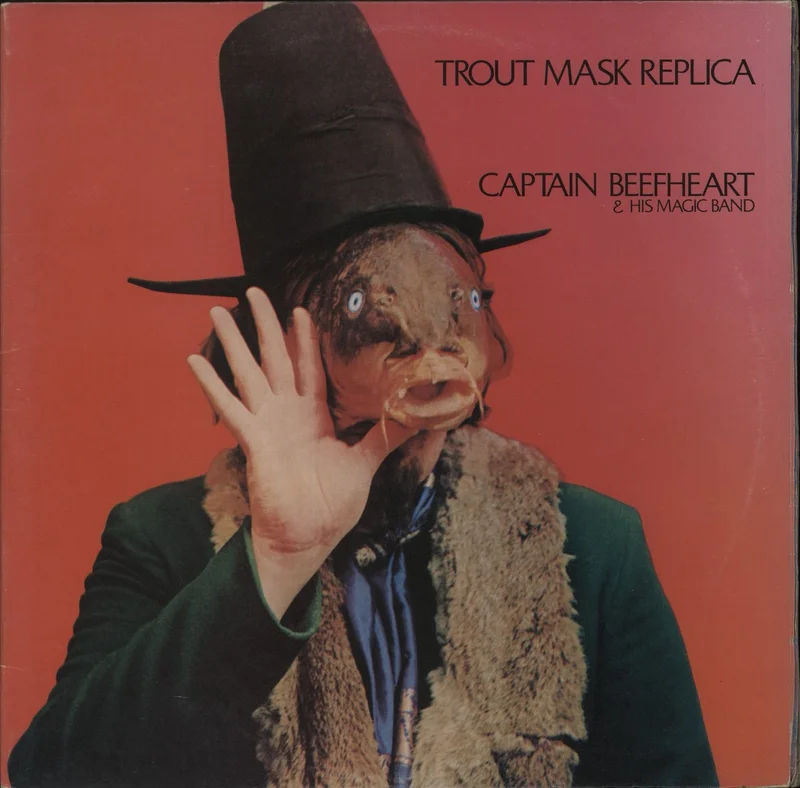 Captain Beefheart & Magic Band Trout Mask Replica - VG UK 2-LP vinyl set