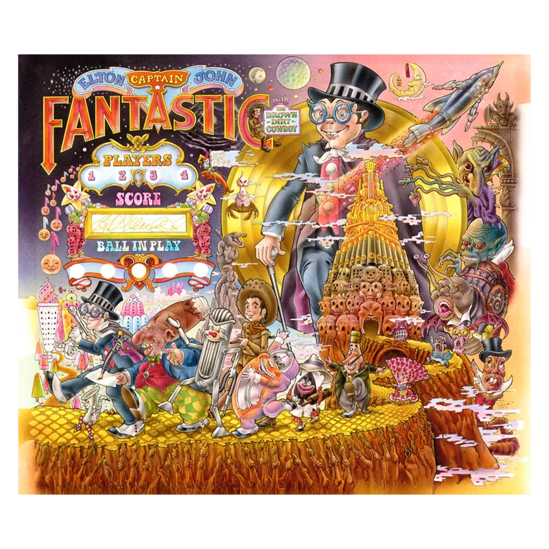 Captain Fantastic 50th Anniversary Litho