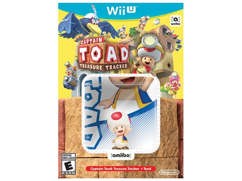CAPTAIN TOAD TREASURE TRACKER W/TOAD AMI - WII U
