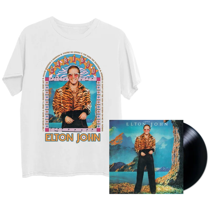 Caribou T-Shirt + Vinyl bundle