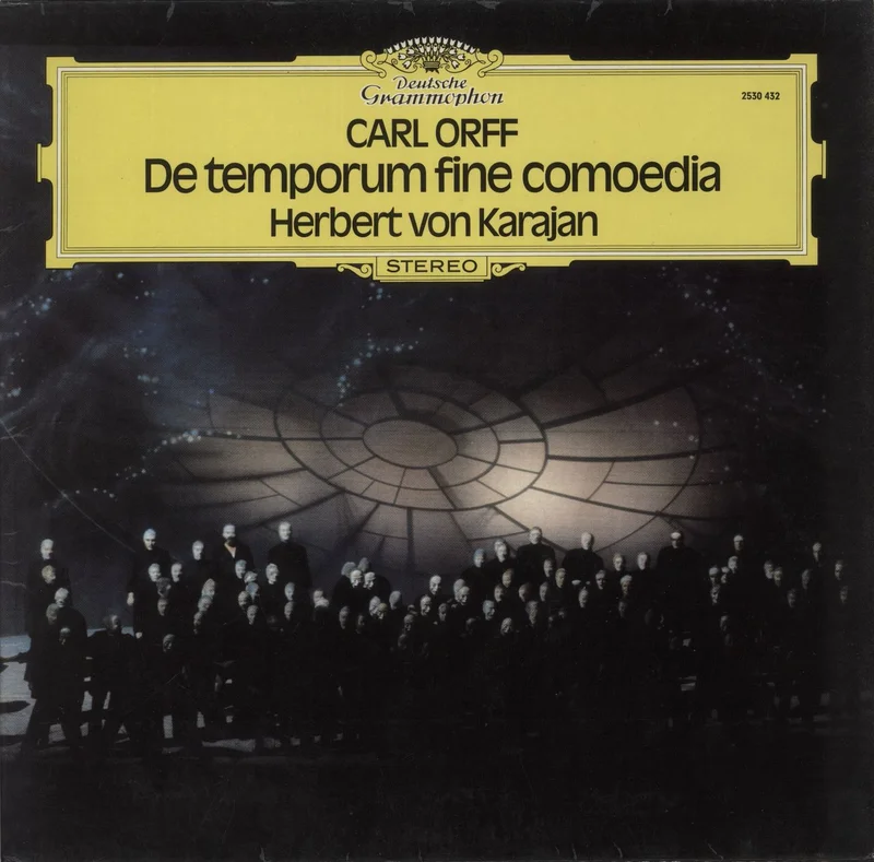 Carl Orff Carl Orff: De Temporum Fine Comoedia German Vinyl LP