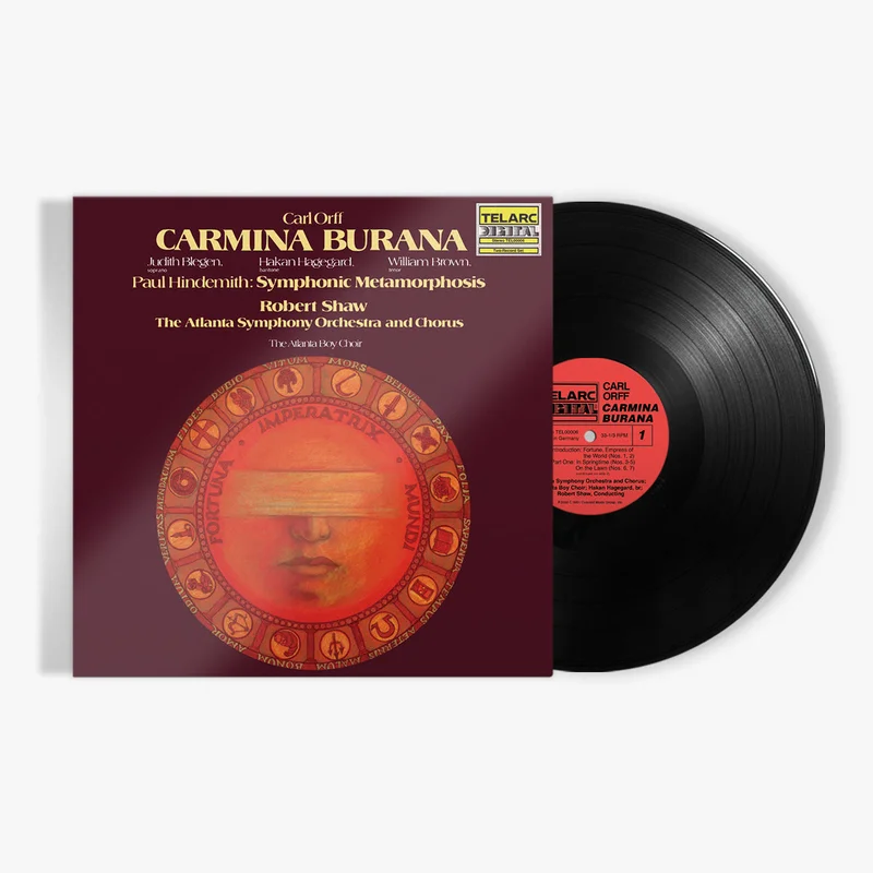 Carl Orff's Carmina Burana & Paul Hindemith's Symphonic Metamorphosis (2-LP)