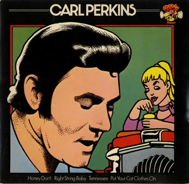 Carl Perkins (R&R) Carl Perkins - Charly EP UK 7" vinyl