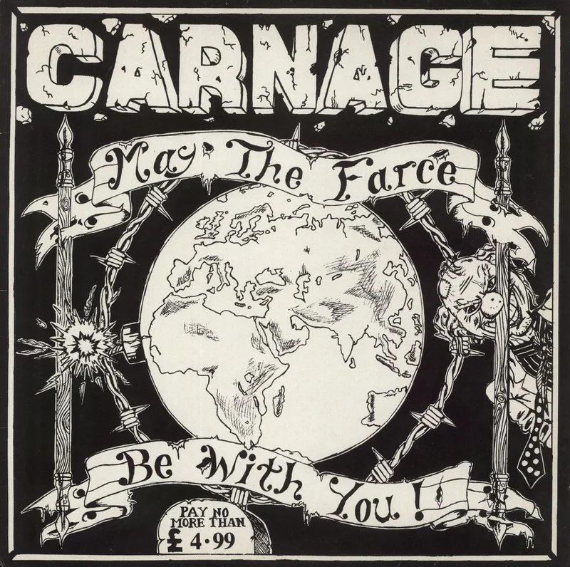 Carnage May The Farce Be With You ! UK Vinyl LP