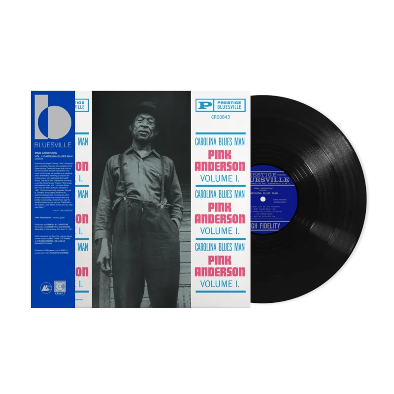 Carolina Blues Man, Volume 1 (Bluesville Series) (180g LP)