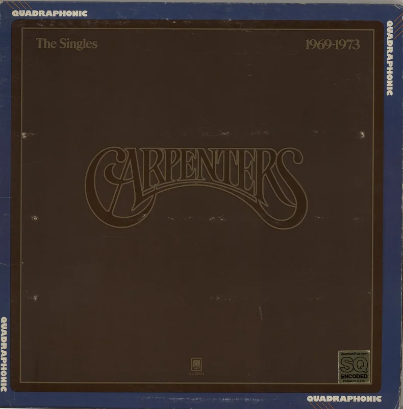 Carpenters The Singles 1969-1973 - Quad US Vinyl LP