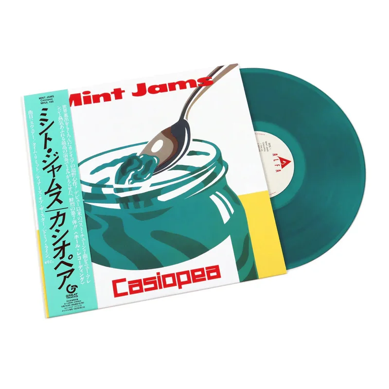 Casiopea Mint Jams (Clear Green Vinyl, Japanese Import)