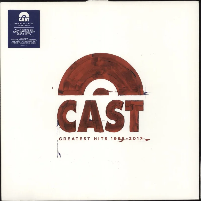 Cast Greatest Hits 1995 - 2017 - 180gm Clear Vinyl - EX UK Vinyl LP