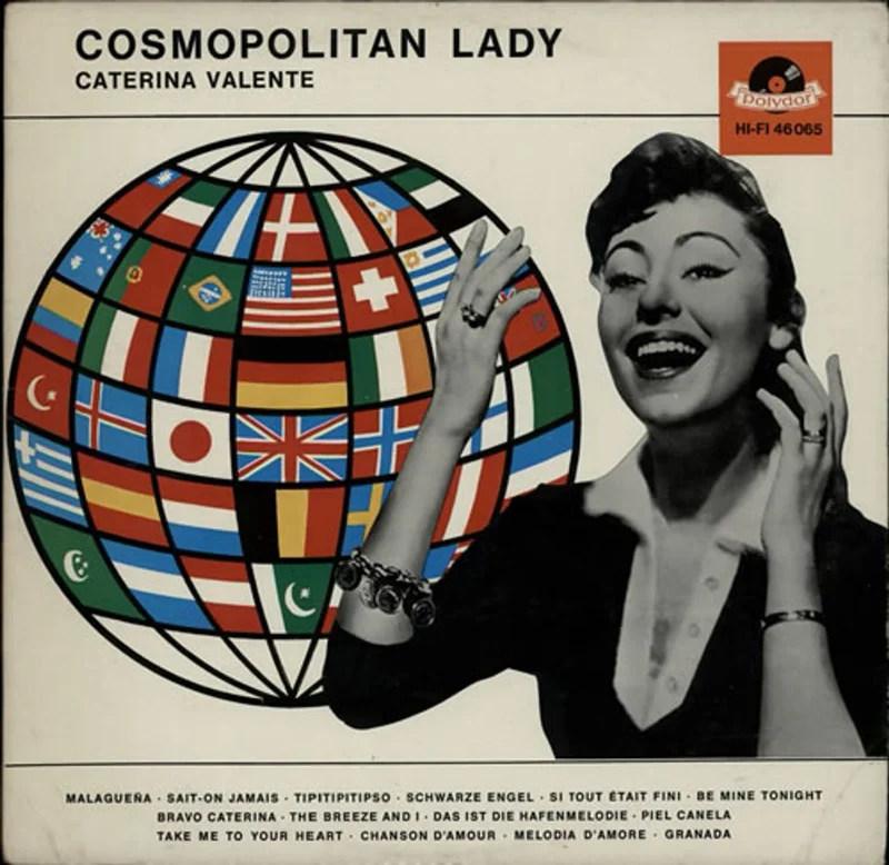 Caterina Valente Cosmopolitan Lady German Vinyl LP