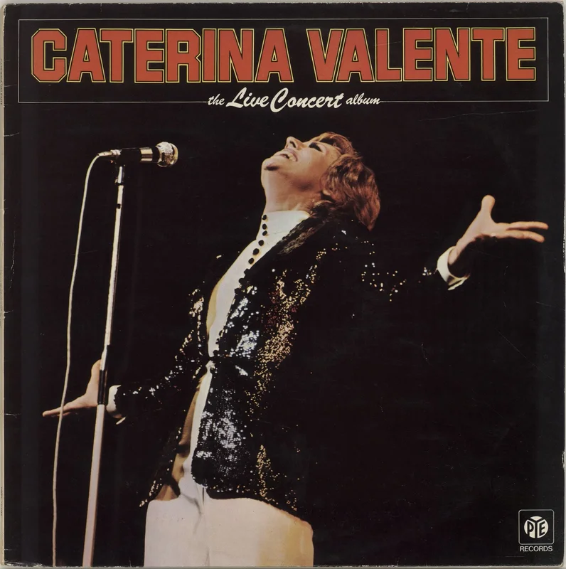 Caterina Valente The Live Concert Album UK Vinyl LP
