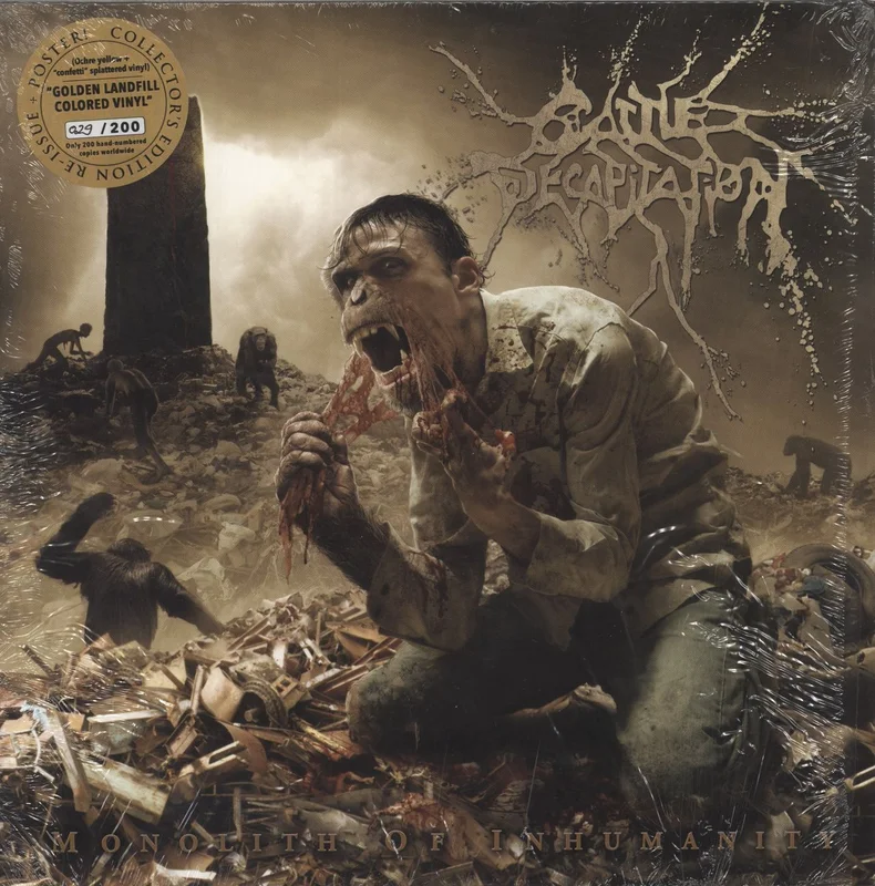 Cattle Decapitation Monolith Of Inhumanity - "Golden Landfill" Vinyl US Vinyl LP