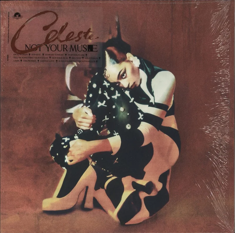 Celeste (Soul) Not Your Muse + Autographed Card UK Vinyl LP