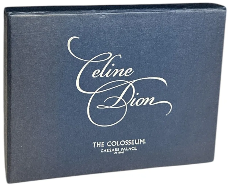 Celine Dion Crystal Block - Vegas Residency 2011 2019 US Memorabilia