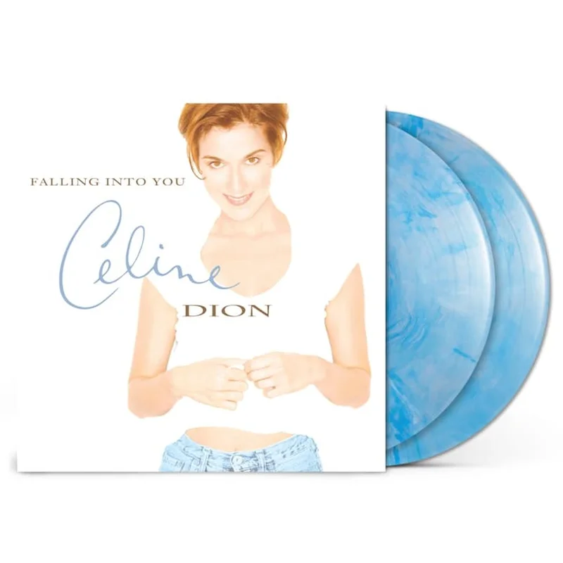 Celine Dion Falling Into You - 30th Anniversary Edition - Glacier Blue Vinyl - Sealed UK 2-LP vinyl set