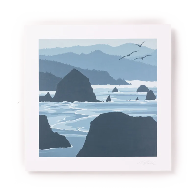 Cellar Sky Studios: Oregon Ocean Print