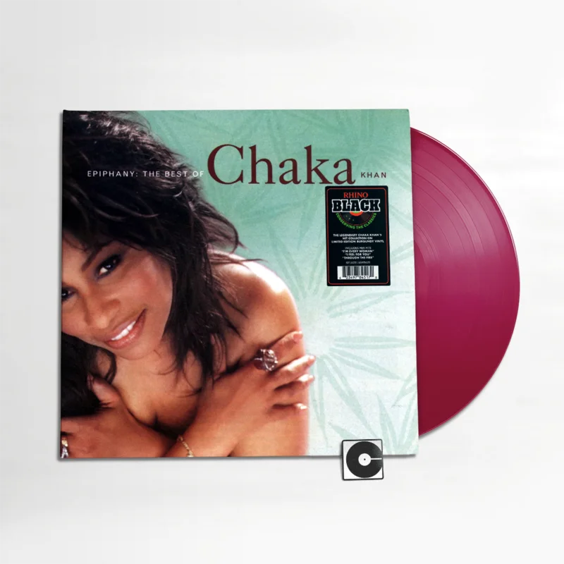 Chaka Khan - "Epiphany: The Best Of Chaka Khan" Burgundy Color Vinyl